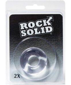 Rock Solid 2" Clear Donut Ring