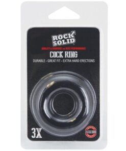 Rock Solid 3" Black Donut Ring