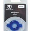 Spartacus Elastomer Cock Ring - Blue