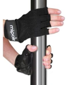 MiPole Dance Pole Gloves (Pair) Small - Black