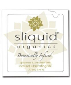 Sliquid Organics Silk Lubricant - .17 oz Pillow