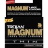 Trojan Magnum Thin Condoms - Box of 3