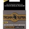 Trojan Supra Ultra-Thin Polyurethane Condoms - Box of 3