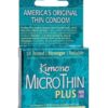 Kimono Micro Thin Aqua Lube Condom - Box of 3