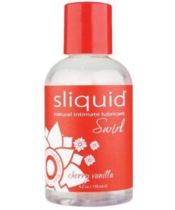 Sliquid Naturals Swirl Lubricant - 4.2 oz  Cherry Vanilla