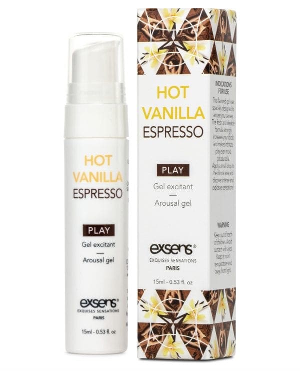 EXSENS of Paris Arousal Gel - 15 ml Hot Vanilla Espresso