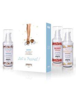 EXSENS of Paris Let's Travel Massage Oil Set