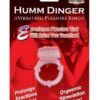 Humm Dinger Vibrating Cockring - Magenta