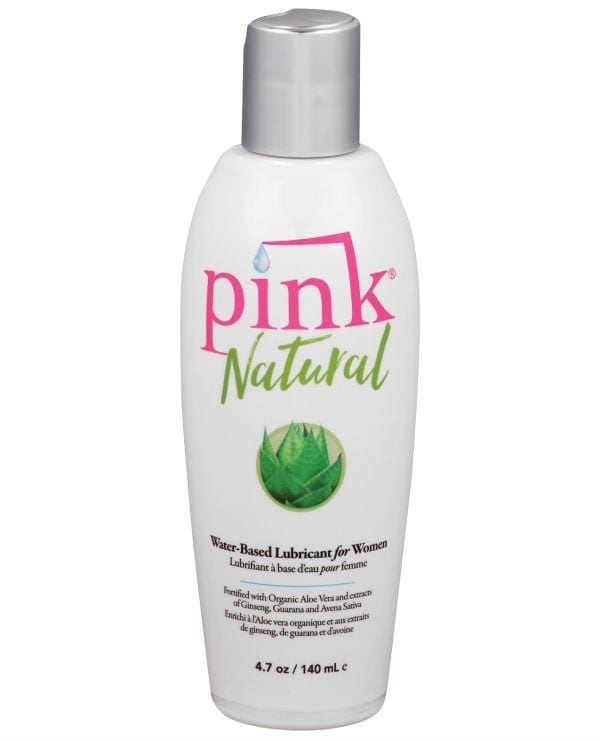 Pink Natural Water Based Lubricant for Women - 4.7 oz