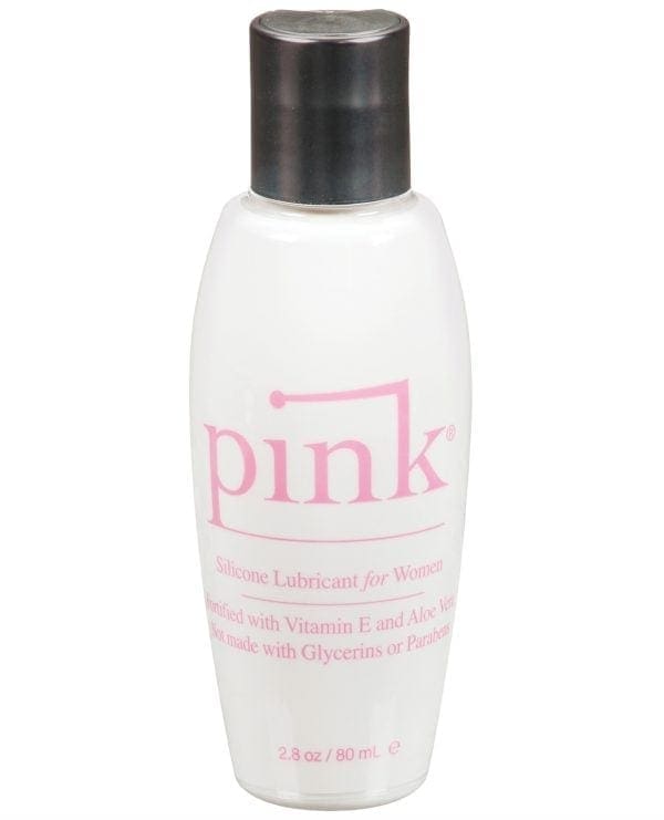 Pink Silicone Lube - 2.8 oz Flip Top Bottle