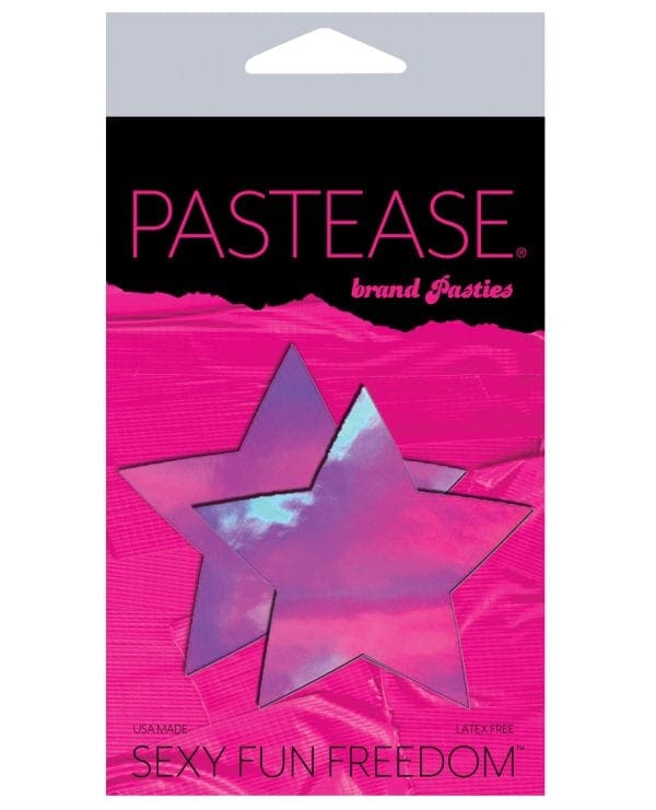 Pastease Hologram Star - Pink O/S