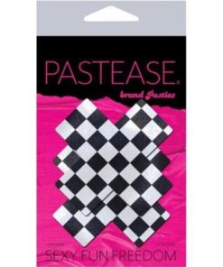 Pastease Checker Cross - Black/White O/S