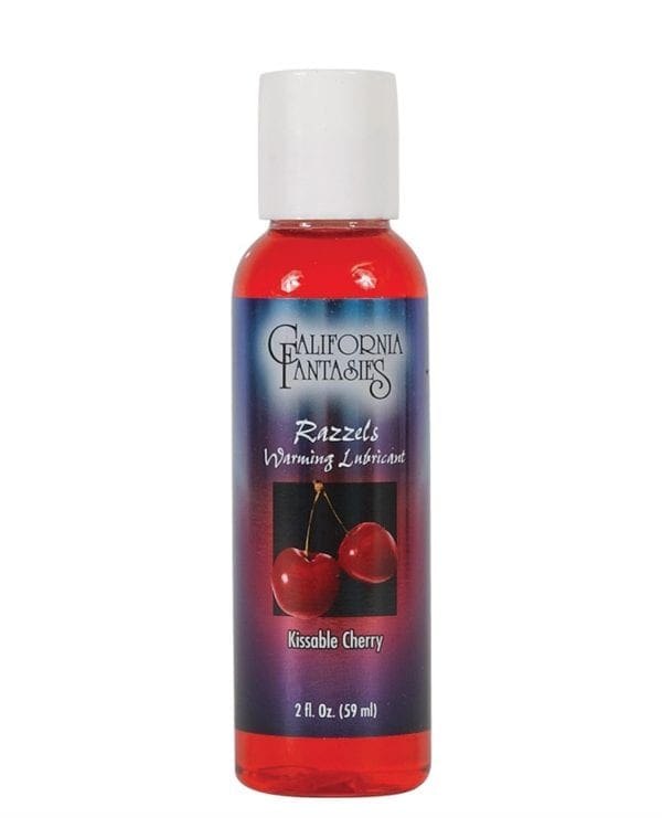 Razzels Warming Lubricant - 2 oz Kissable Cherry