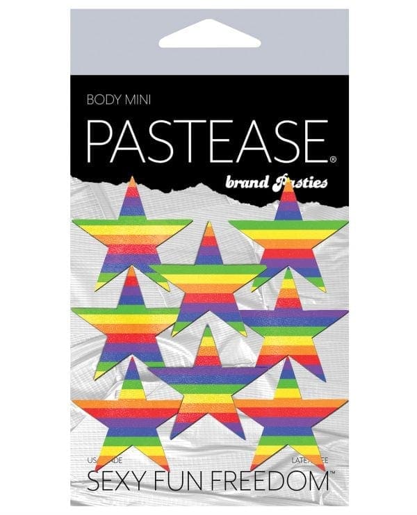 Pastease Mini Rainbow Stars - Pack of 8 O/S