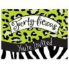 Forty-licious Invitation