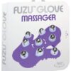 Fuzu Glove Massager - Neon Purple