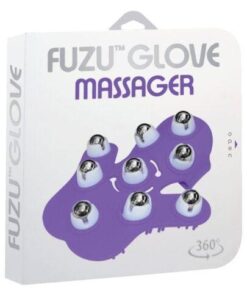 Fuzu Glove Massager - Neon Purple