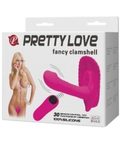 Pretty Love Fancy Remote Control Clamshell - 30 Function Fuchsia