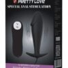 Pretty Love Vibrating Penis Shaped Butt Plug - Black