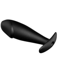 Pretty Love Vibrating Penis Shaped Butt Plug - Black