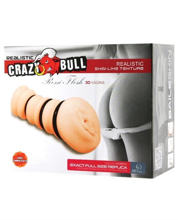 Crazy Bull Rossi Flesh Masturbator Sleeve - Vagina