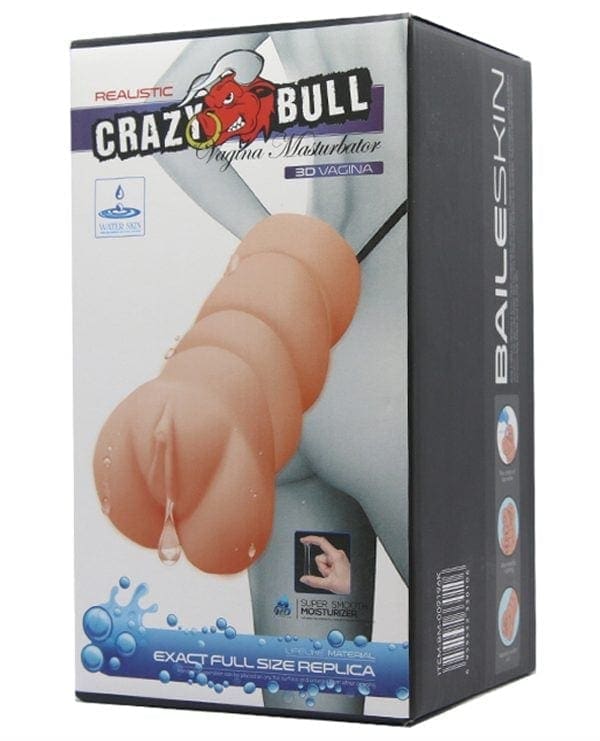 Crazy Bull No Lube Masturbator Sleeve - Vagina