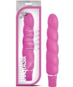 Blush Luxe Anastasia Silicone Vibrator - Pink