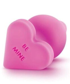 Blush Play with Me Naughty Candy Heart Be Mine Plug - Pink