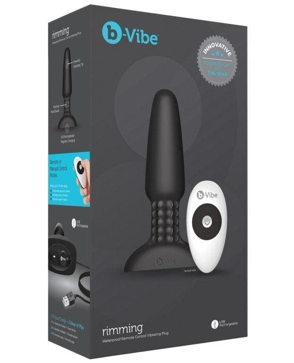 b-Vibe Rimming Plug - Black