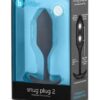 b-Vibe Weighted Snug Plug 2 - 114 g Black