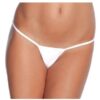 Low Rise Lycra G-String White O/S