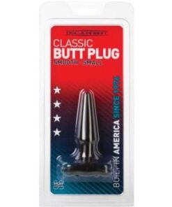 Classic Butt Plug - Small Black