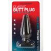 Classic Butt Plug - Medium Black