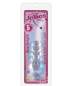 Crystal Jellies 5" Anal Delight - Clear