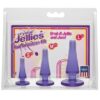 Crystal Jellies Anal Initiation Kit - Purple