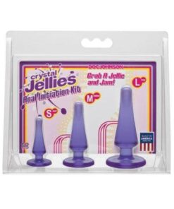 Crystal Jellies Anal Initiation Kit - Purple