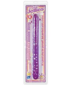 Crystal Jellies 18" Double Dong - Purple