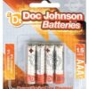 Doc Johnson Batteries - AAA 4 Pack