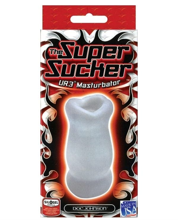 Ultraskyn Super Sucker Masturbator - Clear