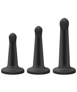 Vac-U-Lock Silicone Pegging Set - Black