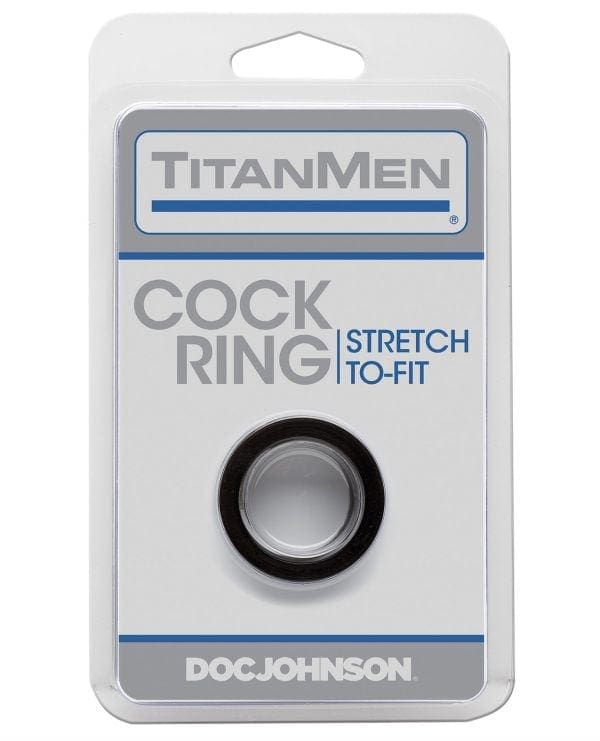 Titanmen Tools Cock Ring - Black