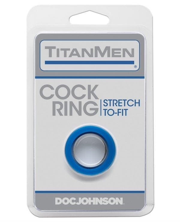 Titanmen Tools Cock Ring - Blue