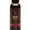 Earthly Body Hemp Seed Massage Lotion - 2 oz Skinny Dip