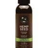 Earthly Body Hemp Seed Massage Lotion - 2 oz Naked in the Woods