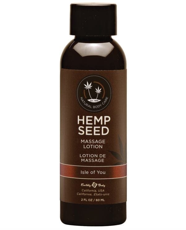 Earthly Body Hemp Seed Massage Lotion - 2 oz Isle of You