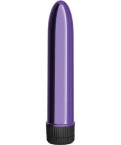 Erotic Toy Company Chrome Classics  5" Vibe - Purple