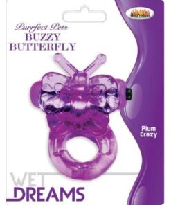 Wet Dreams Purrfect Pet Buzzy Butterfly - Purple