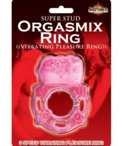 Super Stud Orgasmix Ring Pleasure Ring 3 Speed - Magenta