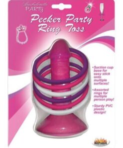 Pink Pecker Party Ring Toss