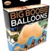 Big Boobie Balloons - Flesh Box of 6